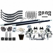 DIY Tandem Trailer Kit HYD DISC BRAKES - *1665kg*