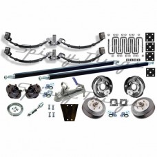 DIY Rocker Roller Trailer Kit ELECT DRUM BRAKES - *2000kg*