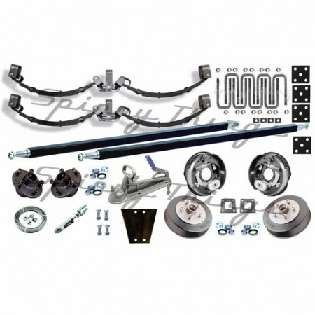 DIY Rocker Roller Trailer Kit ELECT DRUM BRAKES - *2000kg* DIY Rocker Roller Trailer Kit ELECT DRUM BRAKES - *2000kg*