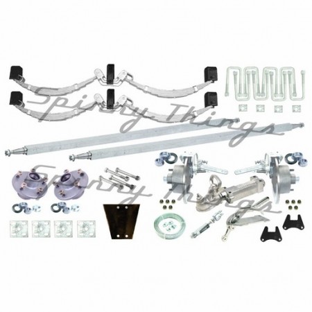 GAL -DIY Rocker Roller Trailer Kit MECH DISC BRAKES - *2000kg*