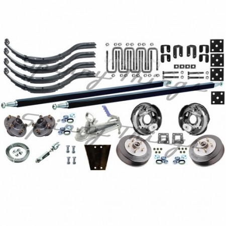 DIY Slipper Spring Trailer Kit ELECTRIC DRUM BRAKES - *2000kg* DIY Slipper Spring Trailer Kit ELECTRIC DRUM BRAKES - *2000kg*