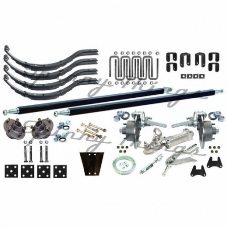 DIY Slipper Spring Trailer Kit MECHANICAL DISC BRAKES - *2000kg* DIY Slipper Spring Trailer Kit MECHANICAL DISC BRAKES - *2000kg*