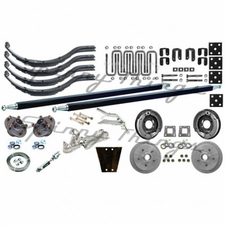DIY Tandem Trailer Kit MECH DRUM BRAKES - *1665kg*