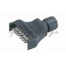7 Pin Flat Plastic Trailer Plug