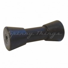 6" Sydney Rubber Roller - Black
