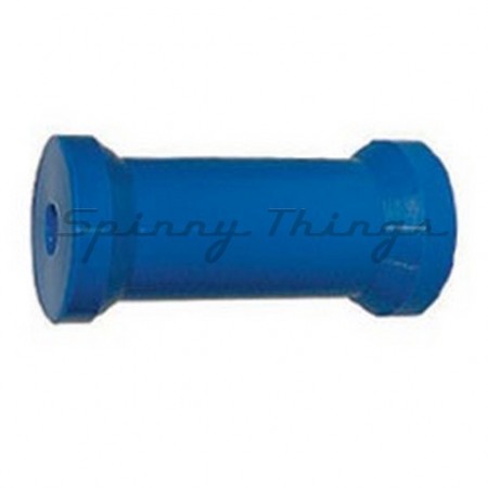 6" Poly Keel Roller - Blue
