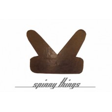 Rubber Large V-block - Black 110mm