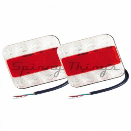 SET OF 2 - Square LED Combination Tail Lights SET OF 2 - Square LED Combination Tail Lights