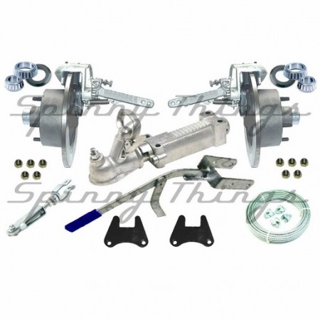 Mechanical Disc Brake Kit - Galvanised - Boat Trailer