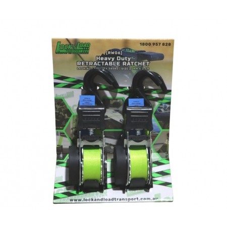 Lock & Load - Retractable Ratchet 25mm (RW06)