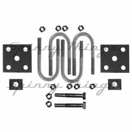 39mm Round - Single Spring U-Bolt Refresher Kit