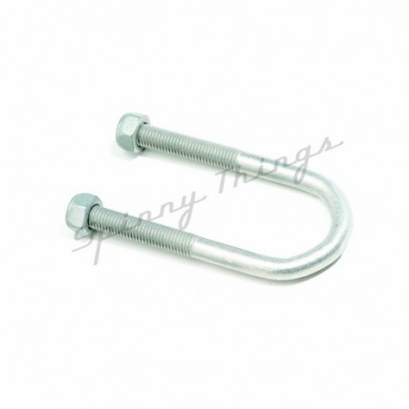 U-Bolt - 39mm x 115mm Round - Galvanised