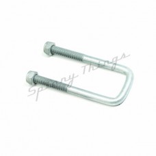 U-Bolt - 40mm x 115mm Square - Galvanised