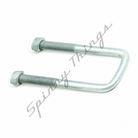 U-Bolt - 55mm x 180mm Square - Galvanised