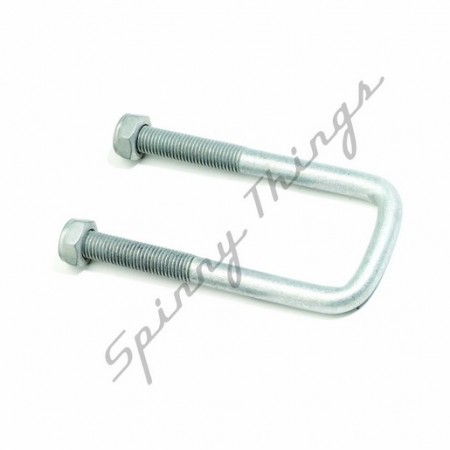 U-Bolt - 55mm x 130mm Square - Galvanised