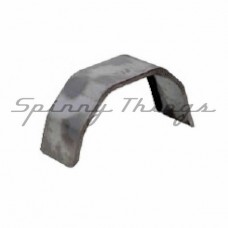 Mudguard 9" Wide Single - 4 Fold Black Mudguard 9" Wide Single - 4 Fold Black